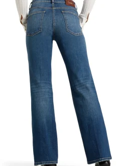 Cambio Damen Jeans - Fabienne in medium stone