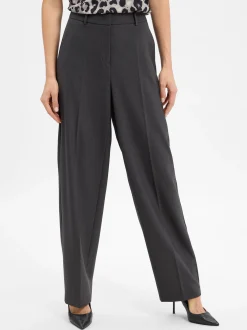 Cambio Damen Stoffhose - Glam in anthrazit