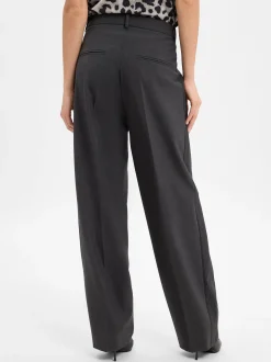 Cambio Damen Stoffhose - Glam in anthrazit