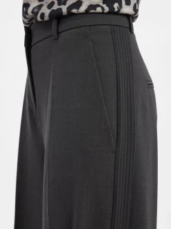 Cambio Damen Stoffhose - Glam in anthrazit