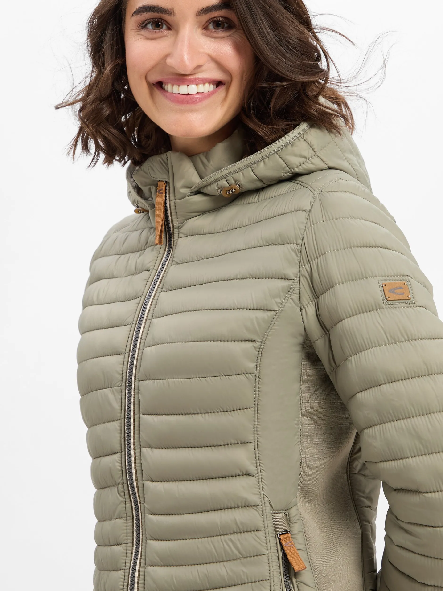 Camel Active Damen Steppjacke in schilf