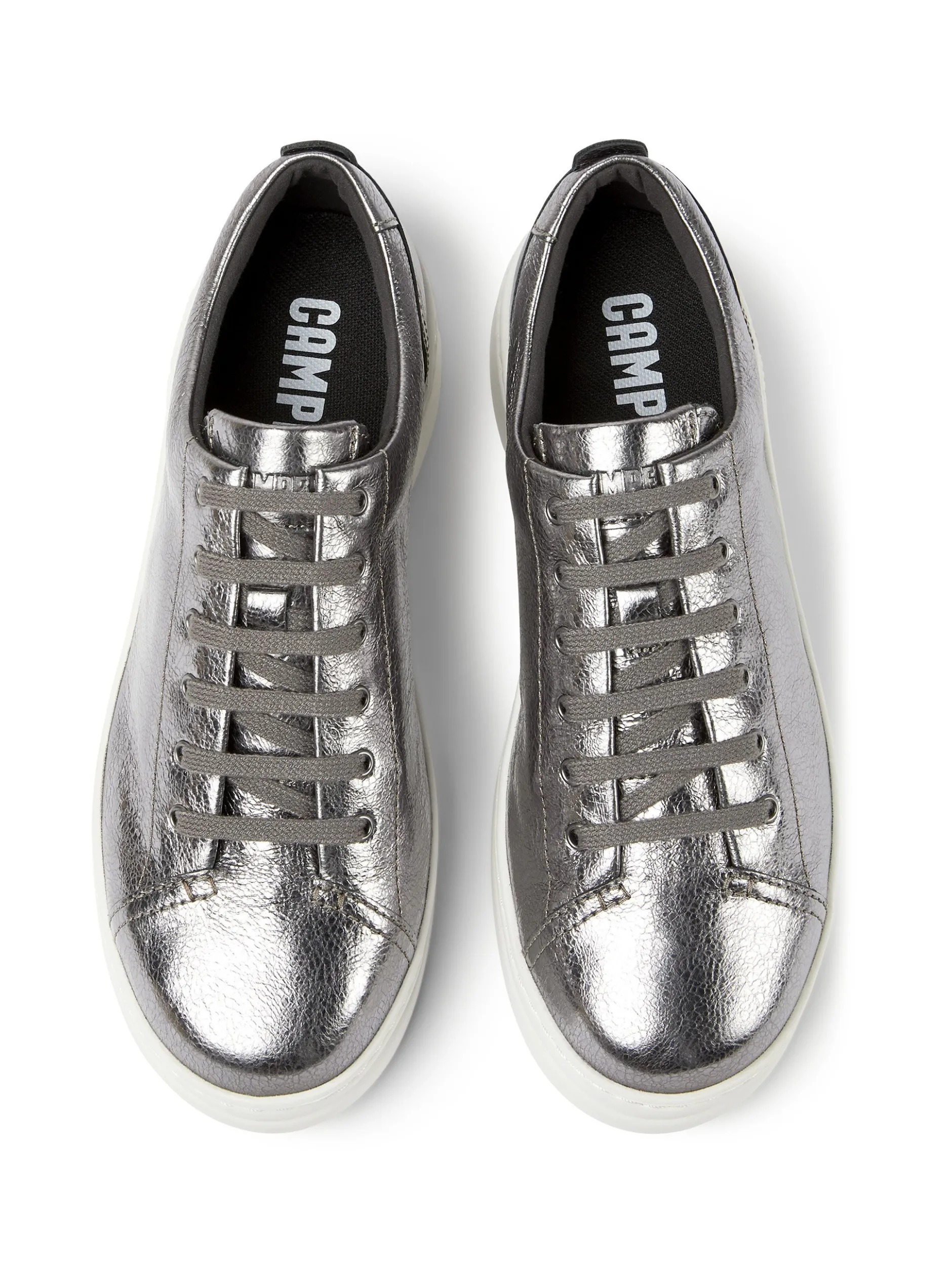 Camper Damen Sneaker - Runner Up in silber