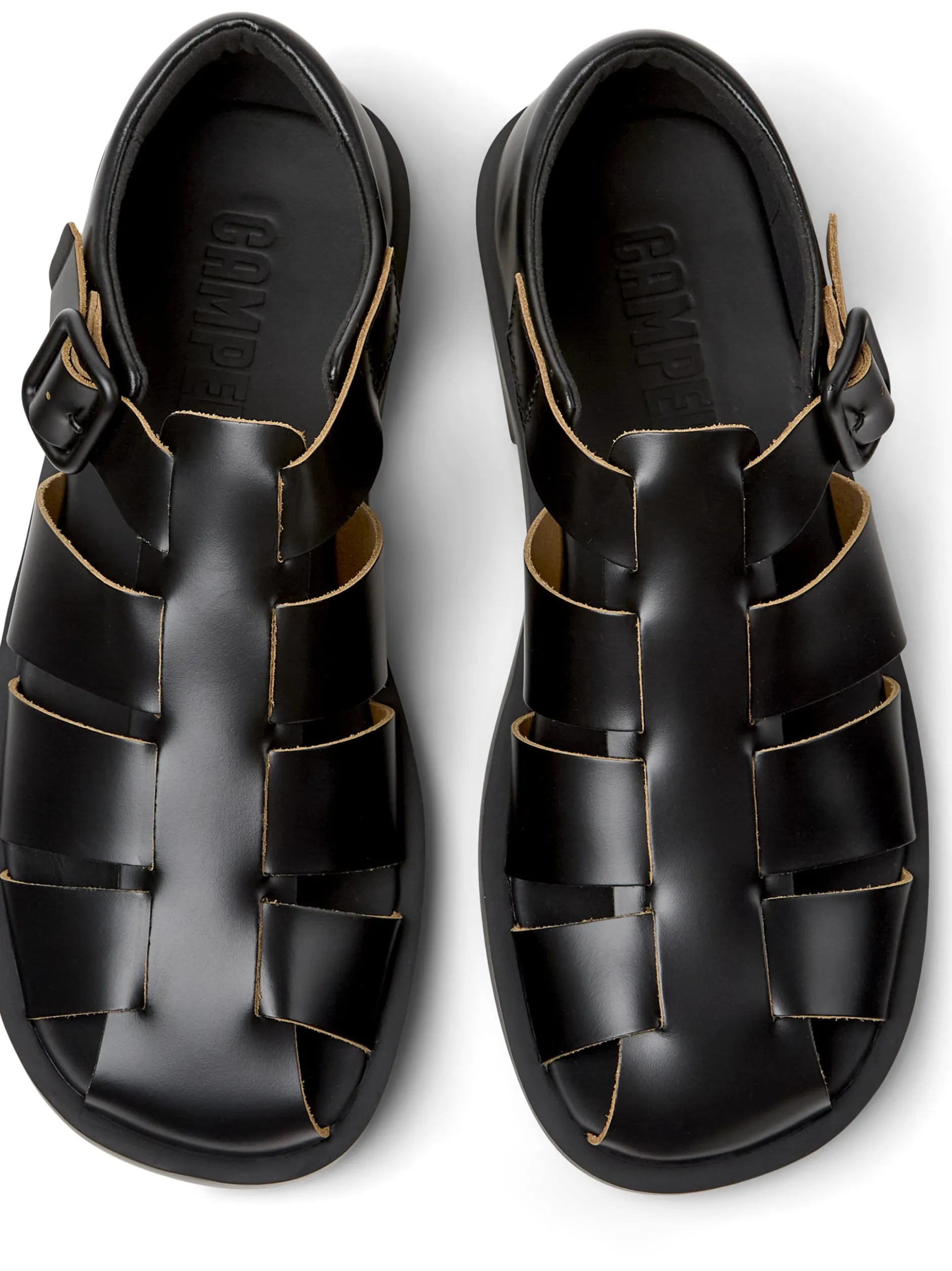 Camper Herren Sandalen - Don in schwarz