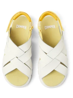 Camper Kinder Sandalen - Oruga in weiß