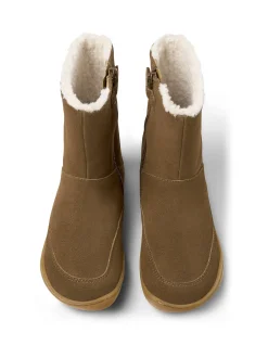Camper Kinder Stiefeletten - Peu Cami in braun
