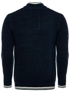 Carisma Herren Pullover in blau - Ärmel: langarm