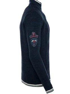 Carisma Herren Pullover in blau - Ärmel: langarm