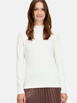 Cartoon Damen Basic Shirt in weiß