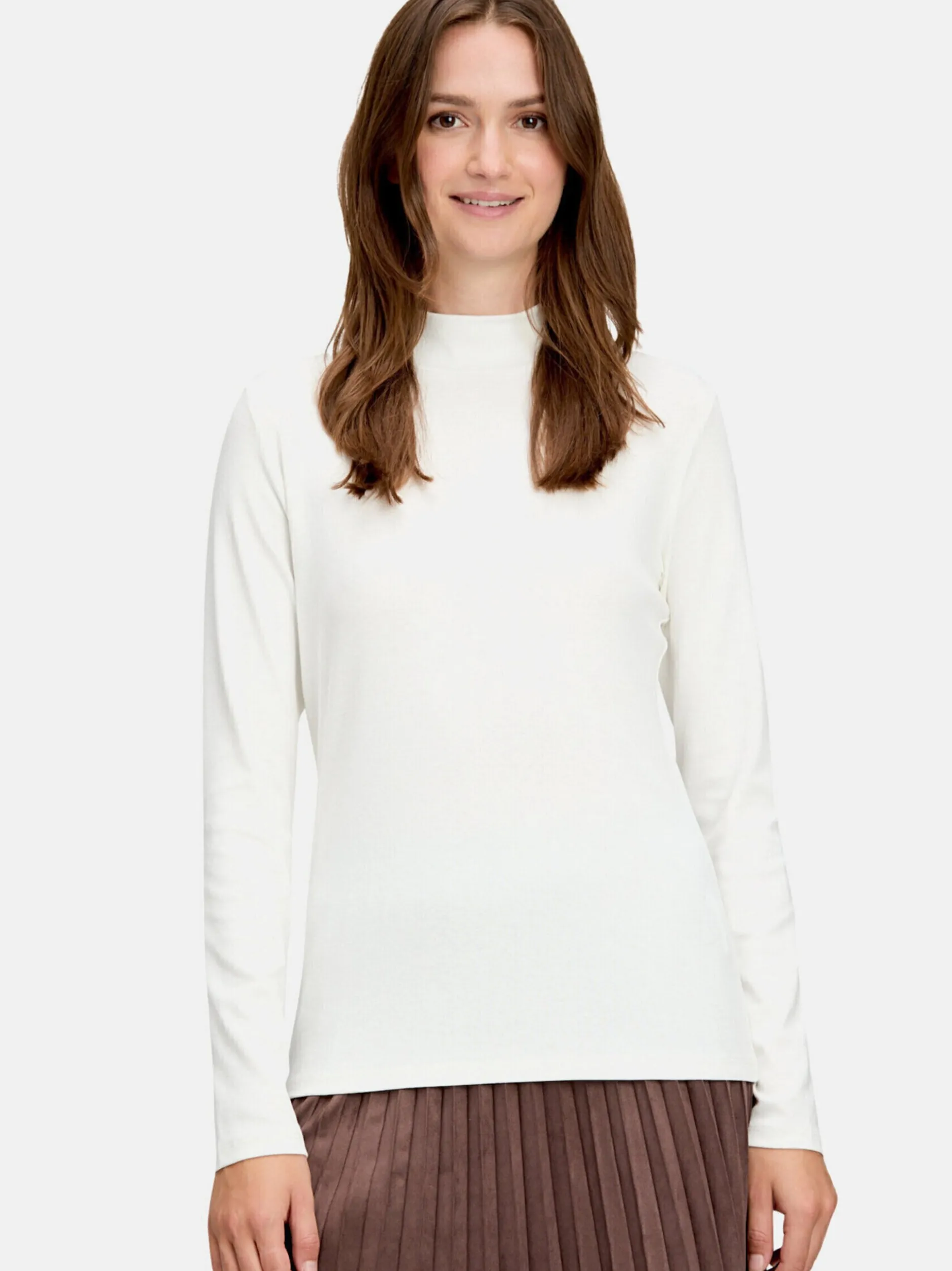 Cartoon Damen Basic Shirt in weiß