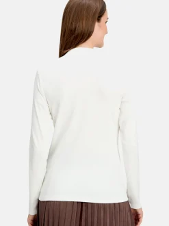 Cartoon Damen Basic Shirt in weiß