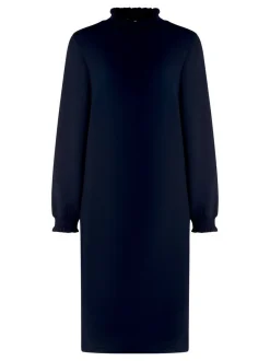Cartoon Damen Casual-Kleid in marine royal