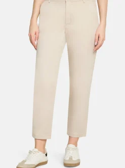 Cartoon Damen Chinohose in sand