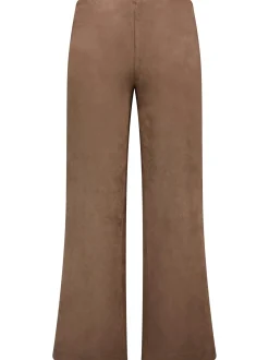 Cartoon Damen Hose in braun - Länge: lang