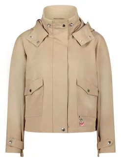 Cartoon Damen Jacke in camel