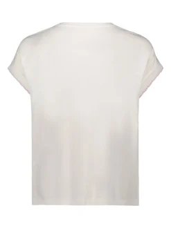 Cartoon Damen Printshirt in rosa mehrfarbig