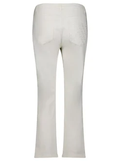 Cartoon Damen Regular Fit-Jeans in weiß