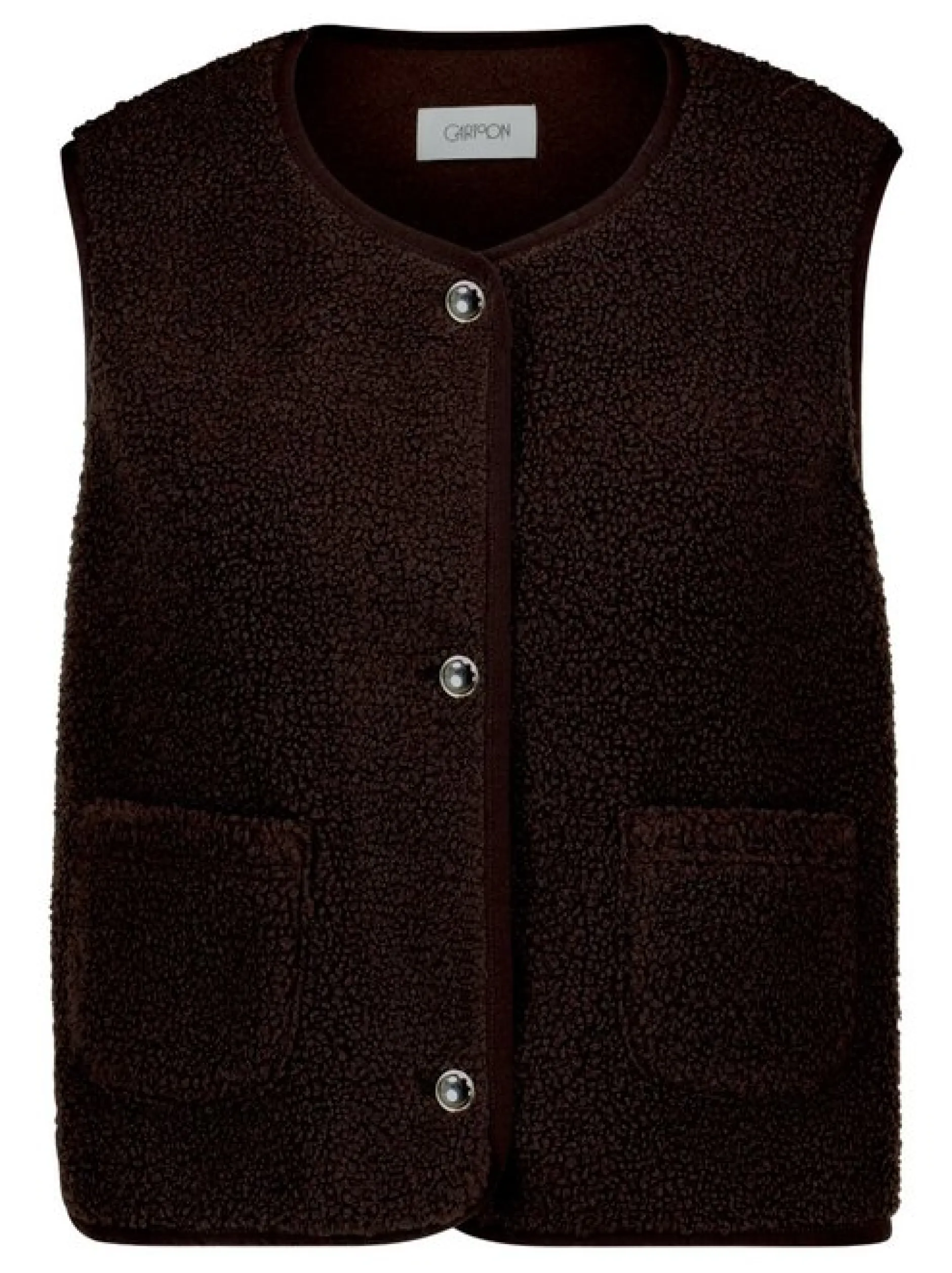 Cartoon Damen Sweatjacke in braun