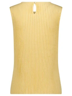 Cartoon Damen Top in gelb