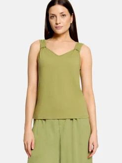 Cartoon Damen Top in gras