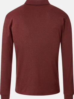 CASAMODA Herren Basic Poloshirt in bordeaux