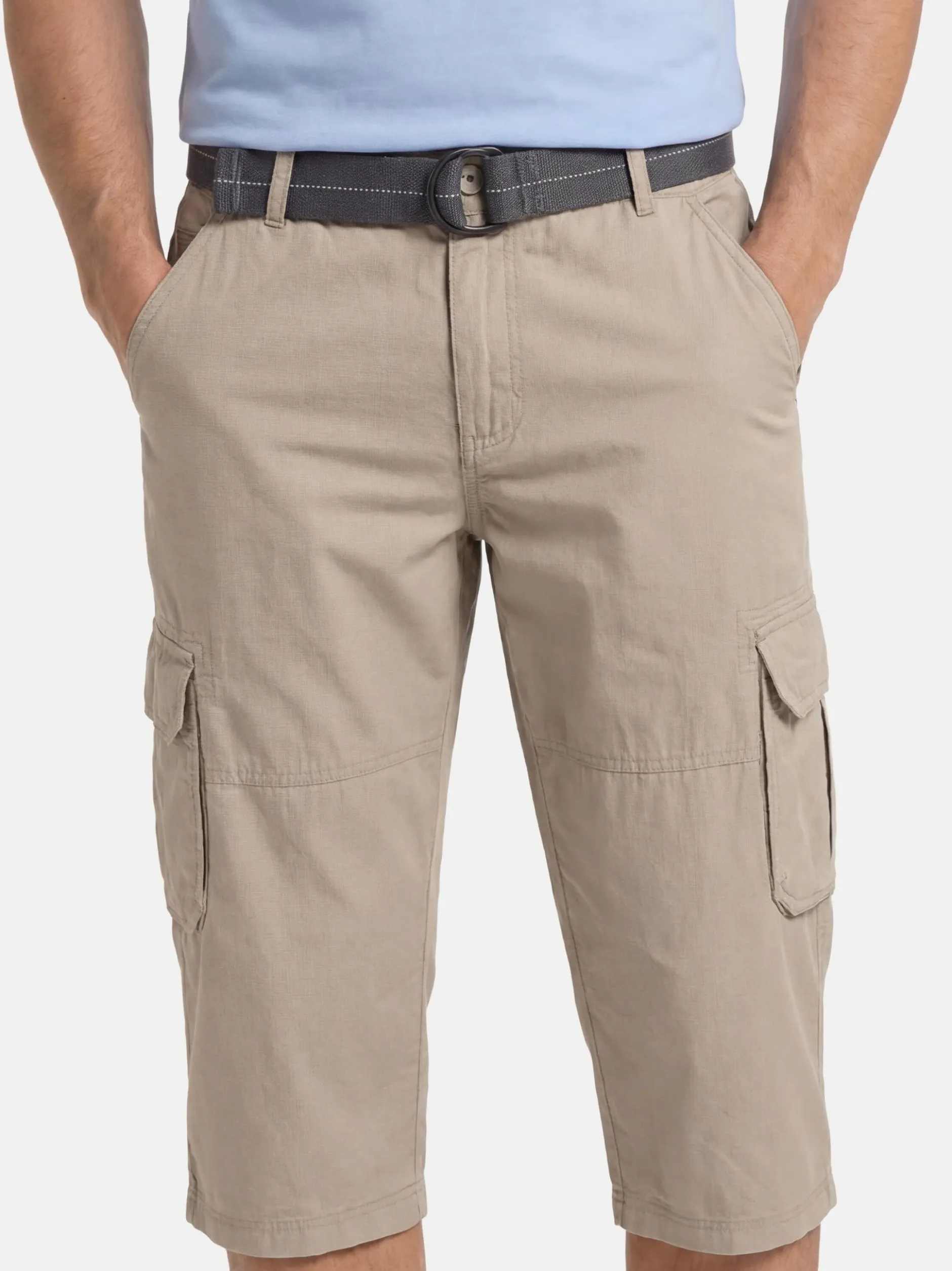 CASAMODA Herren Cargo-Bermudas in beige