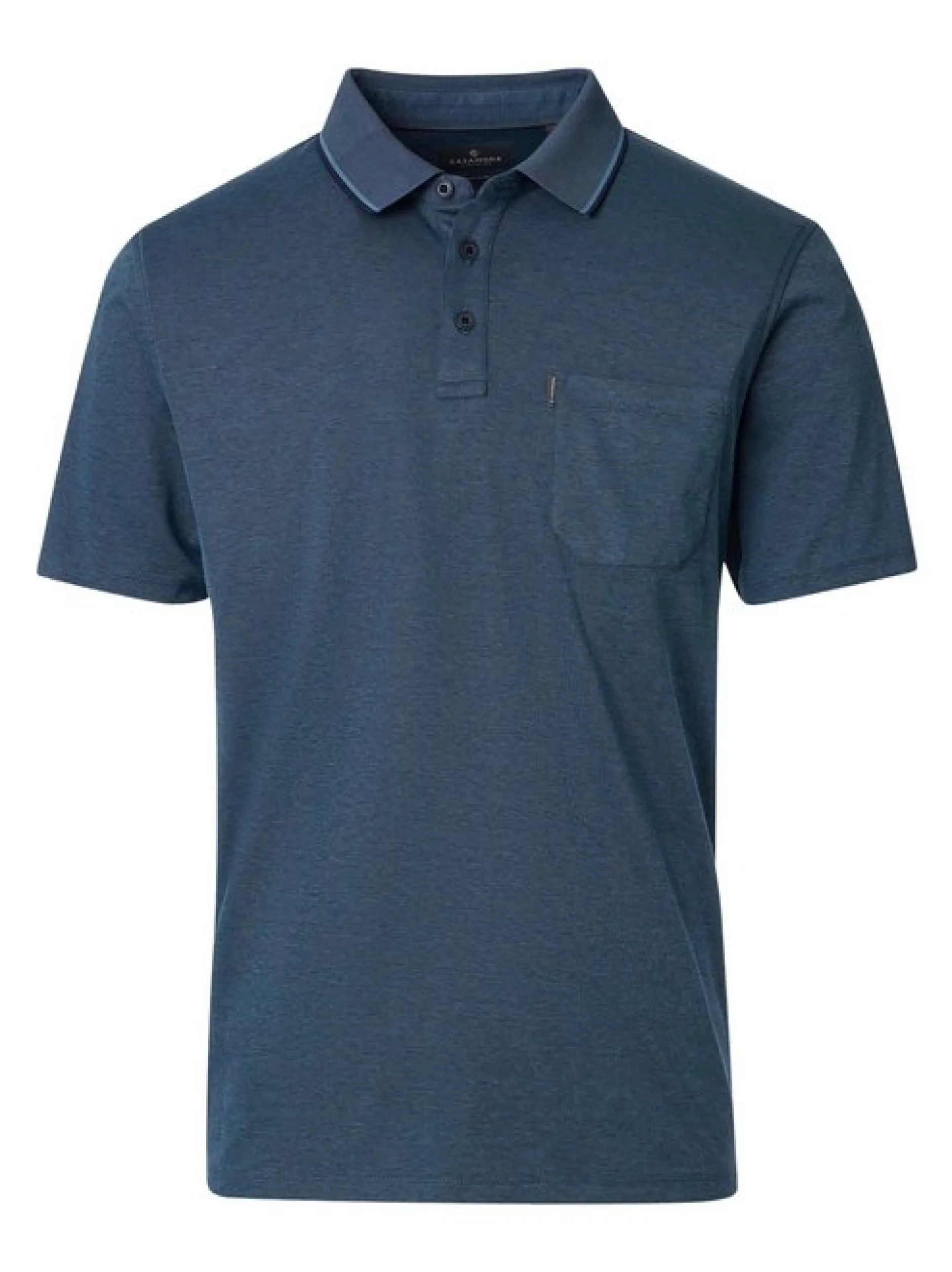 CASAMODA Herren Poloshirt in blau