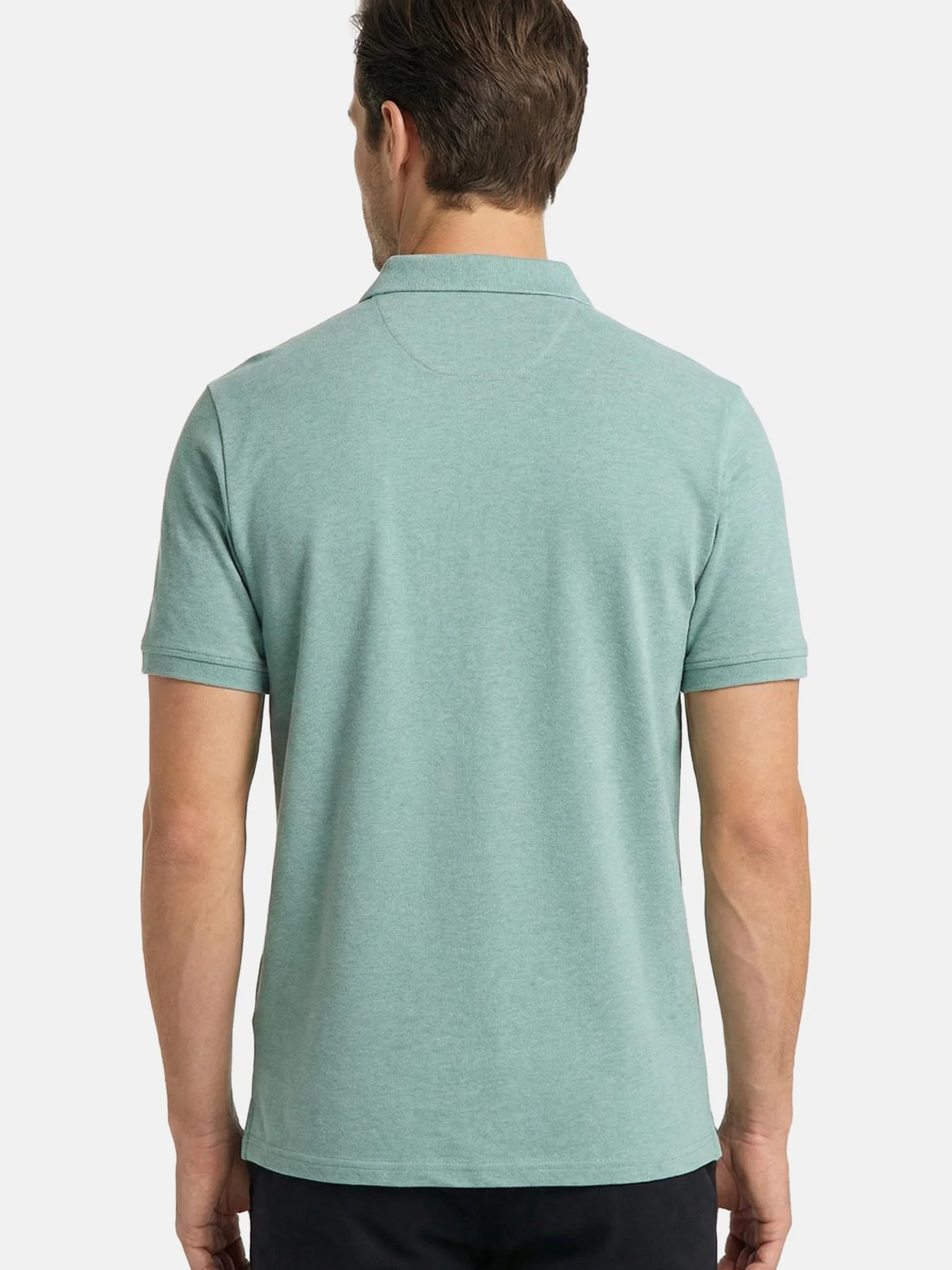 CASAMODA Herren Poloshirt in grün