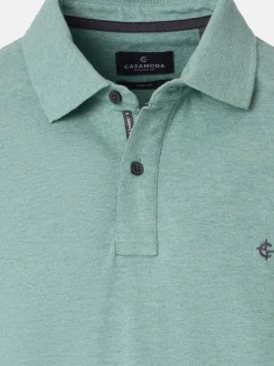 CASAMODA Herren Poloshirt in grün
