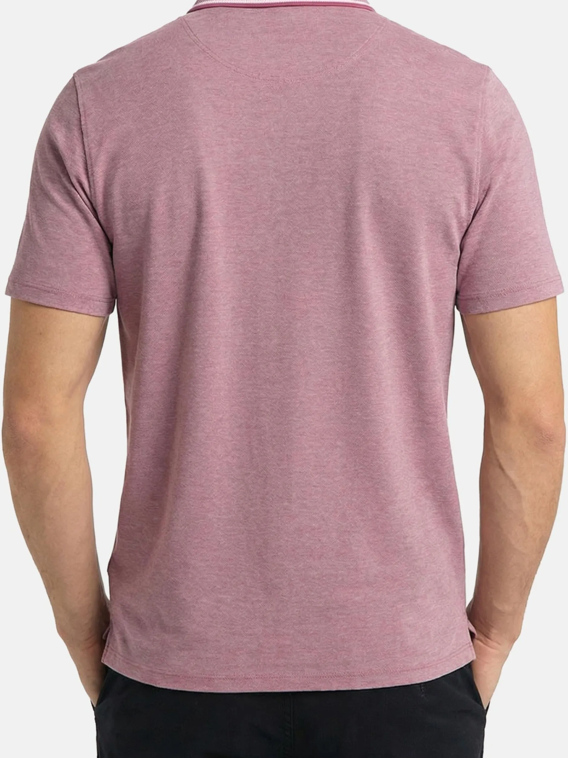 CASAMODA Herren Poloshirts im 2er-Pack in rot
