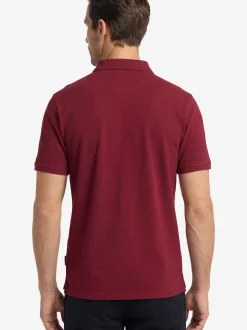 CASAMODA Herren Poloshirts im 2er-Pack in rot