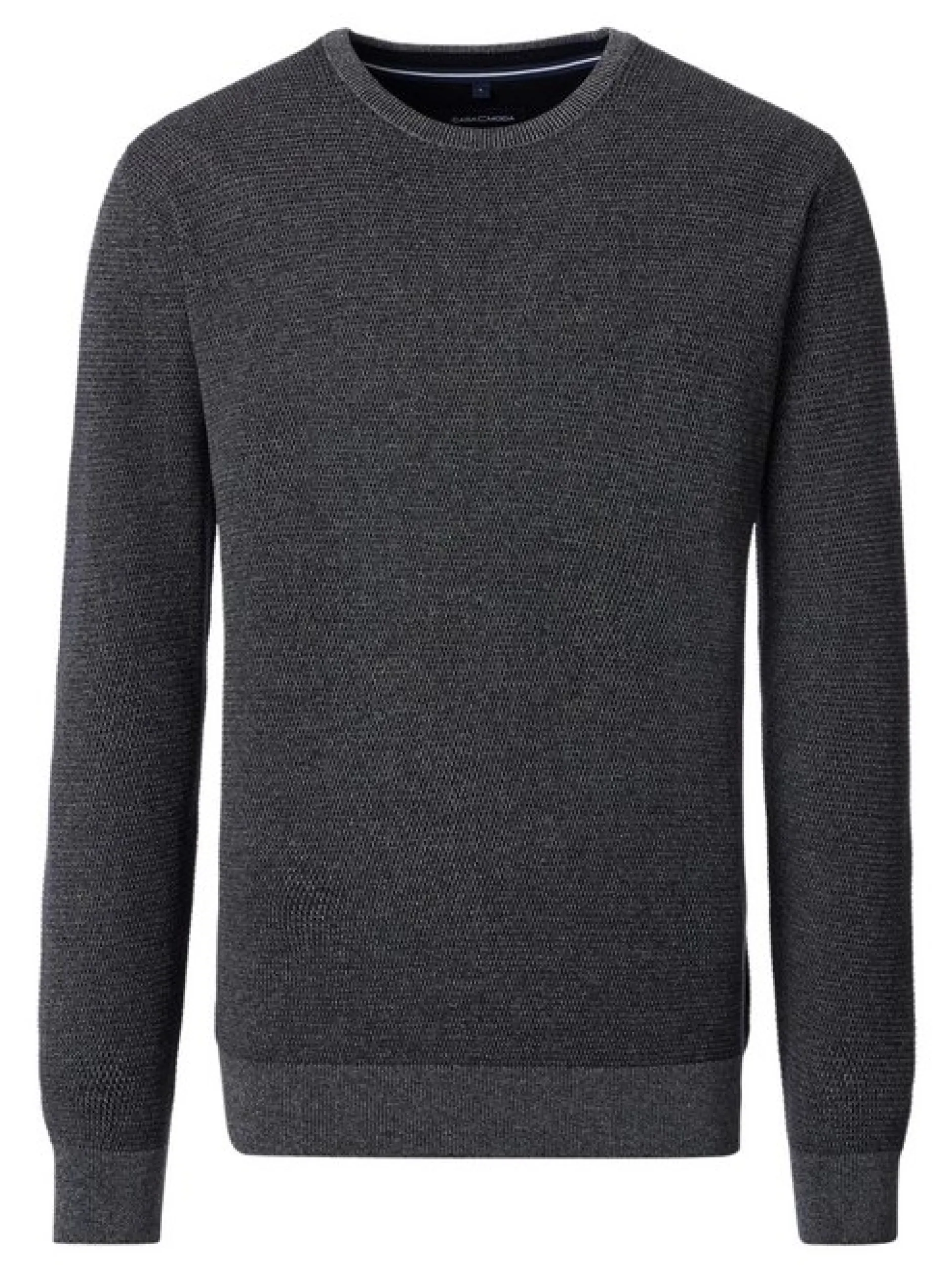 CASAMODA Herren Pullover - Basic in anthrazit