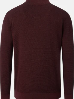 CASAMODA Herren Troyer - Basic in bordeaux