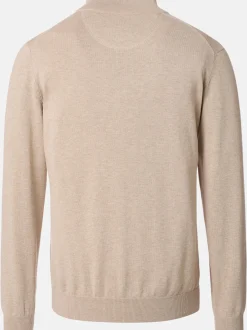 CASAMODA Herren Troyer - Basic in beige - Ärmel: langarm