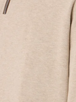 CASAMODA Herren Troyer - Basic in beige - Ärmel: langarm