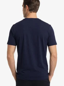 CASAMODA Herren T-Shirt - 2er-Pack in marine blau