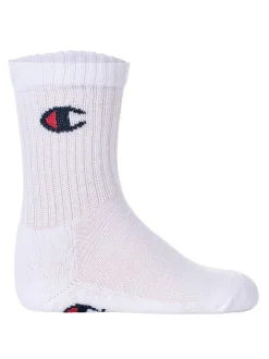 Champion Unisex Socken im 6er-Pack in weiß