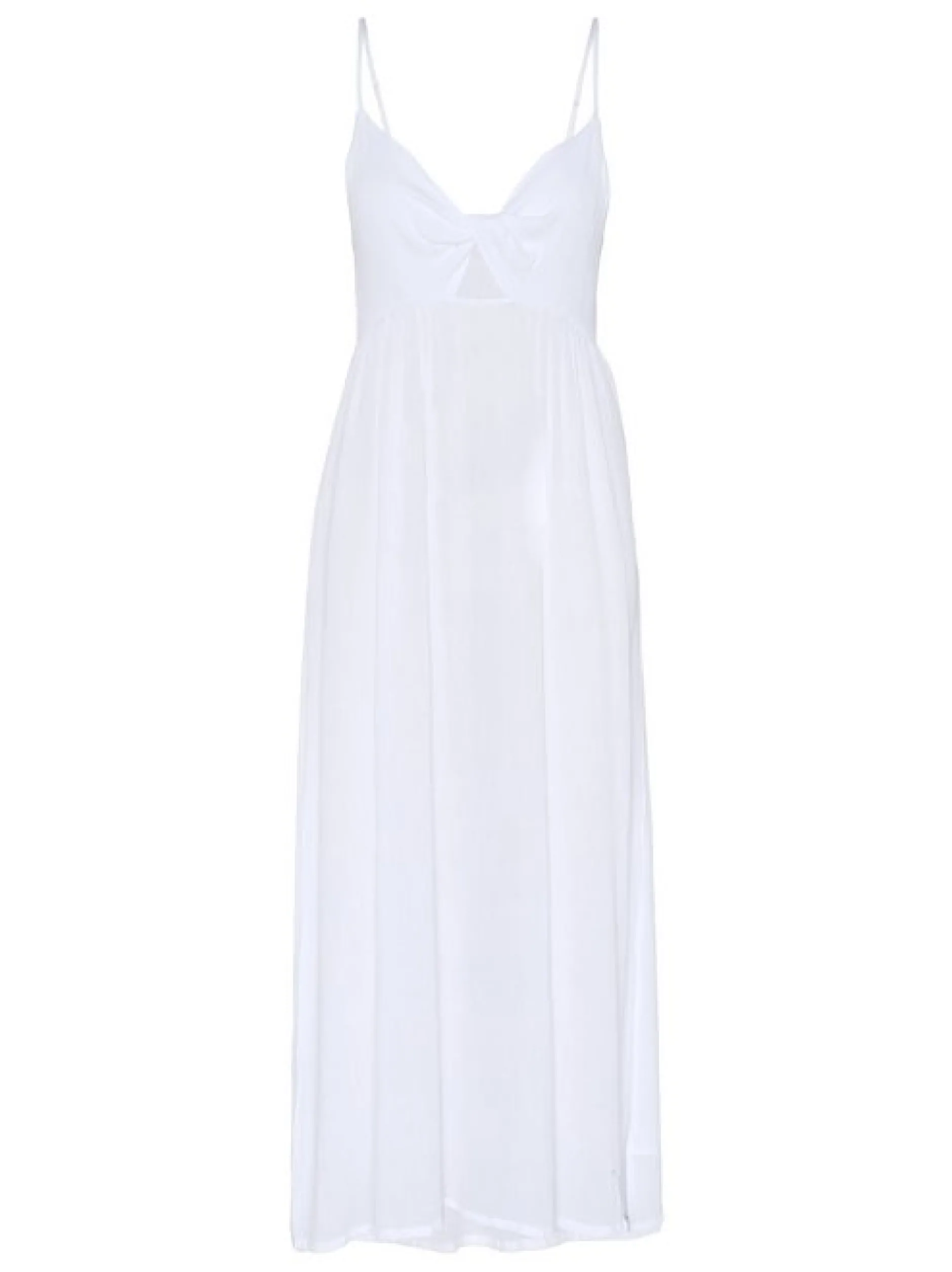 Chiemsee Damen Kleid in weiß - Ausschnitt: V-Ausschnitt