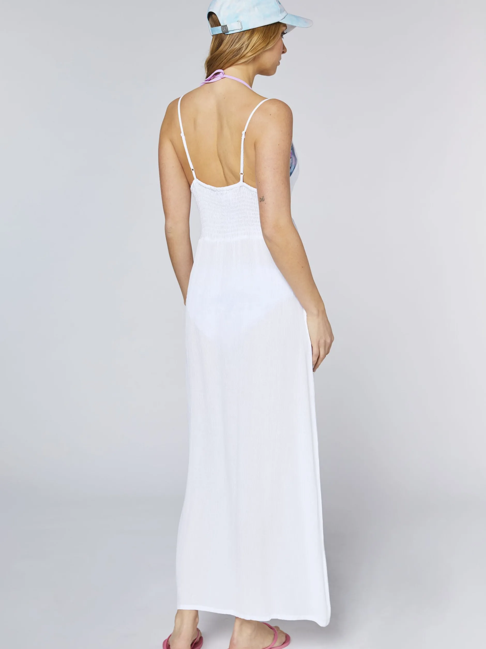 Chiemsee Damen Kleid in weiß - Ausschnitt: V-Ausschnitt