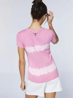 Chiemsee Damen Shirt in lila - Ausschnitt: Rundhals