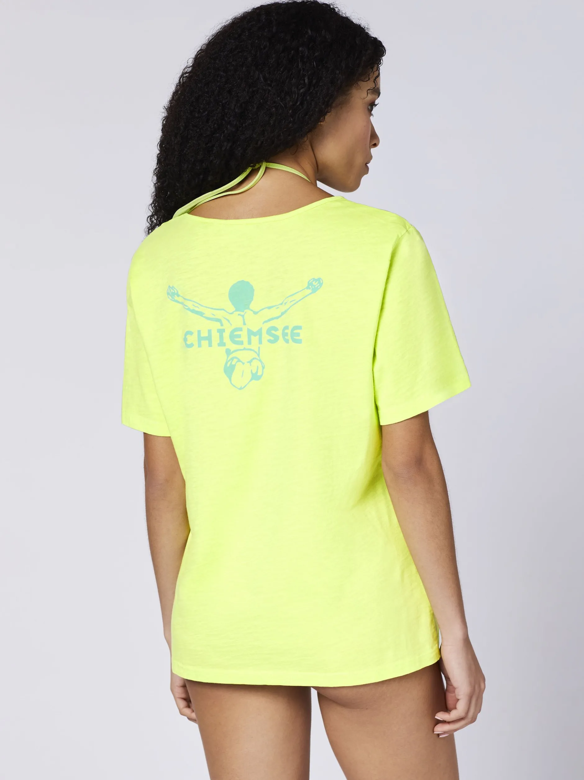 Chiemsee Damen T-Shirt in grün - Ärmel: kurzarm