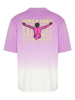 Chiemsee Damen T-Shirt in lila - Ausschnitt: Rundhals