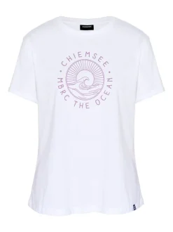 Chiemsee Damen T-Shirt in weiß - Ausschnitt: Rundhals