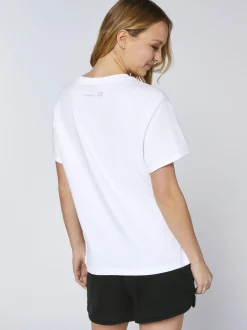 Chiemsee Damen T-Shirt in weiß - Ausschnitt: Rundhals