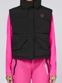 Chiemsee Damen Weste in schwarz