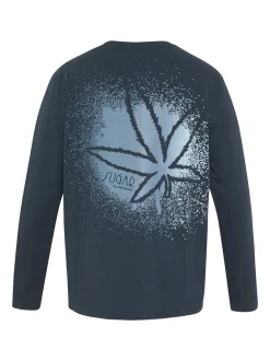 Chiemsee Herren Langarmshirt in blau - Ärmel: langarm