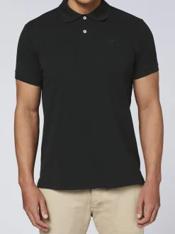 Chiemsee Herren Poloshirt in schwarz - Ärmel: kurzarm