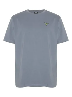 Chiemsee Herren T-Shirt in blau - Ausschnitt: Rundhals