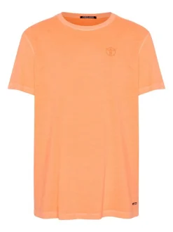 Chiemsee Herren T-Shirt in orange - Ausschnitt: Rundhals