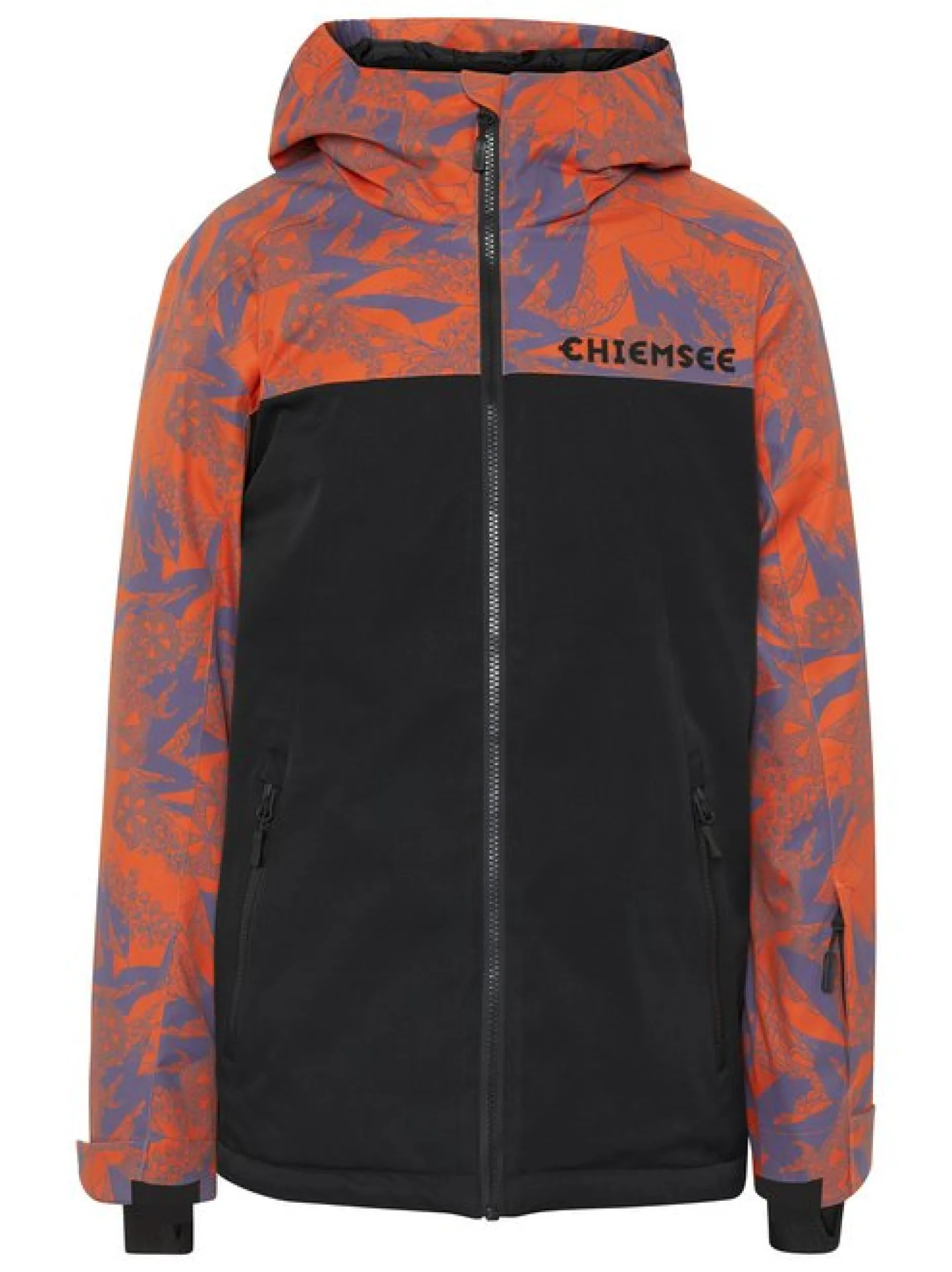 Chiemsee Jungen Skijacke in schwarz