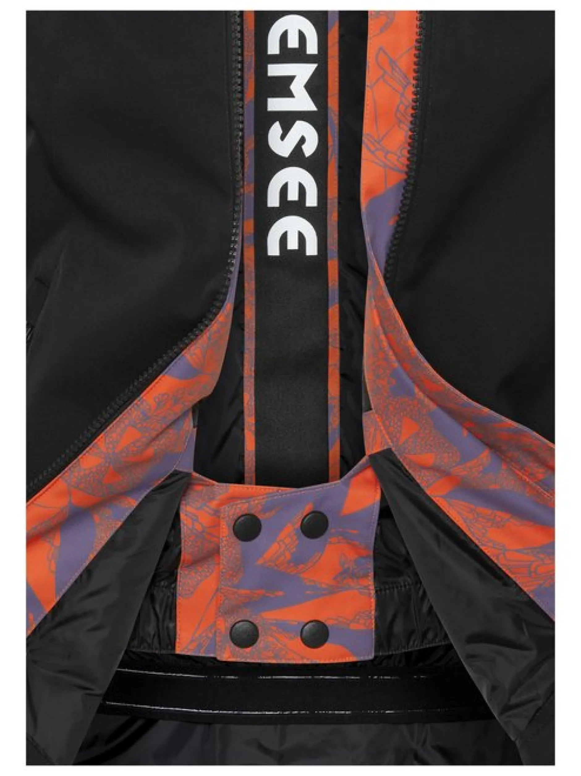 Chiemsee Jungen Skijacke in schwarz